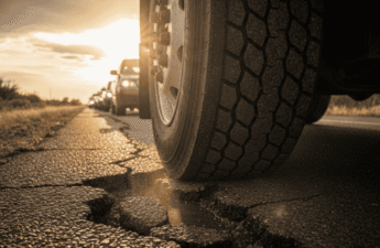How heavy vehicles ruin roads